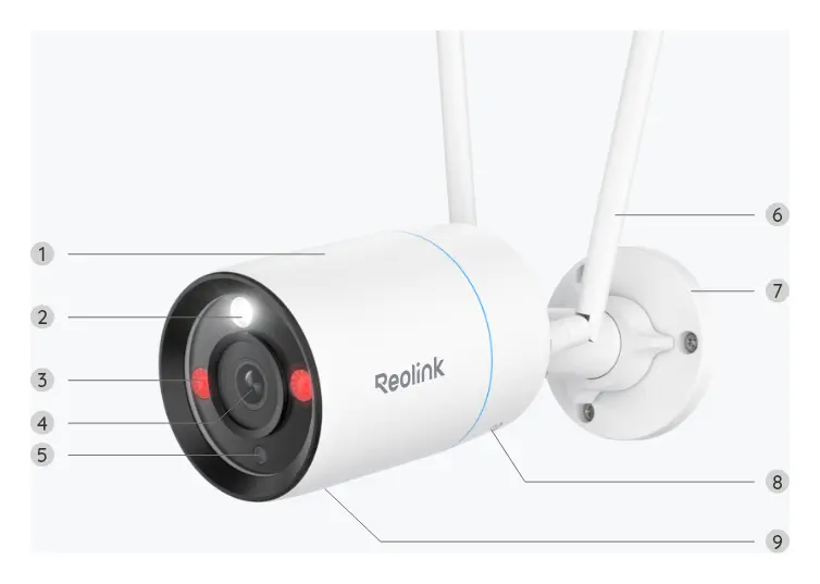 Reolink RLK12-800WB4 4K Wi-Fi 12 Kanal 4 Kameralı Güvenlik Kamerası Seti — görsel 2