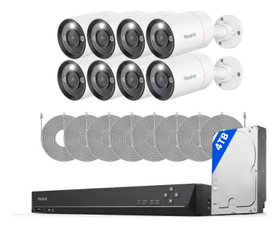 Reolink RLK16-1200B8-A 12MP PoE 16 Kanal 8 Kameralı Güvenlik Kamerası Seti — görsel 2