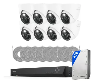 Reolink RLK16-1200D8-A 12MP PoE 16 Kanal 8 Kameralı Güvenlik Kamerası Seti — görsel 2
