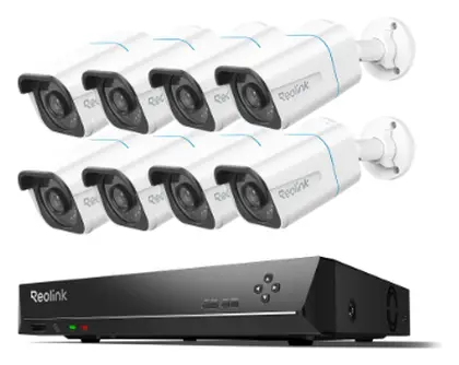 Reolink RLK16-810B8-A 4K PoE 16 Kanal 8 Kameralı Güvenlik Kamerası Seti