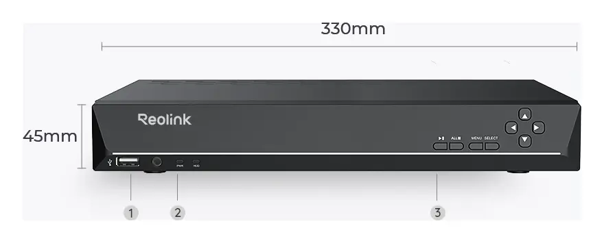 Reolink RLK16-820D8-A 4K PoE 16 Kanal 8 Kameralı Güvenlik Kamerası Seti — görsel 6
