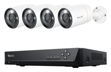 Reolink RLK8-1200B4-A 12MP PoE 8 Kanal 4 Kameralı Güvenlik Kamerası Seti