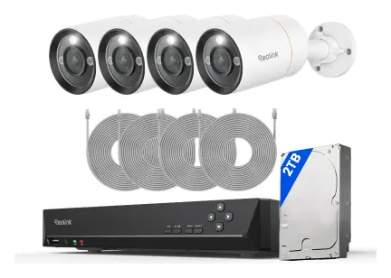 Reolink RLK8-1200B4-A 12MP PoE 8 Kanal 4 Kameralı Güvenlik Kamerası Seti — görsel 2