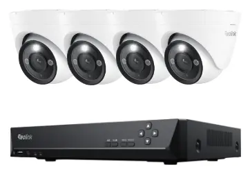 Reolink RLK8-1200D4-A 12MP PoE 8 Kanal 4 Kameralı Güvenlik Kamerası Seti