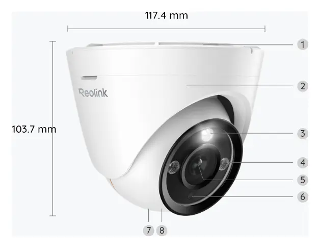Reolink RLK8-1200D4-A 12MP PoE 8 Kanal 4 Kameralı Güvenlik Kamerası Seti — görsel 4