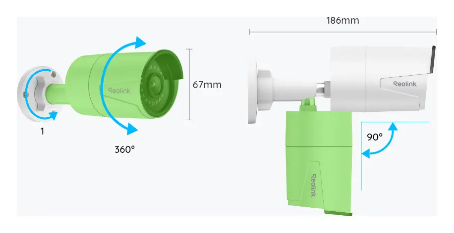Reolink RLK8-410B4 5MP PoE 8 Kanal 4 Kameralı Güvenlik Kamerası Seti — görsel 5