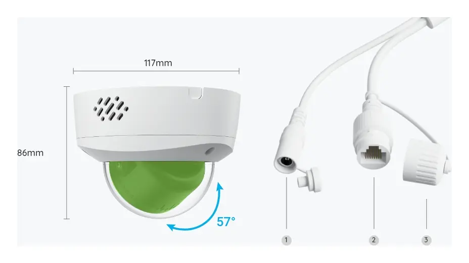 Reolink RLK8-500V4 5MP PoE 8 Kanal 4 Kameralı Güvenlik Kamerası Seti — görsel 3