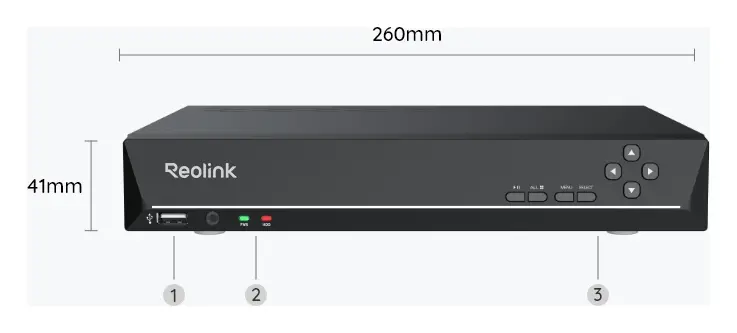 Reolink RLK8-500V4 5MP PoE 8 Kanal 4 Kameralı Güvenlik Kamerası Seti — görsel 4