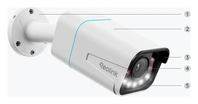 Reolink RLK8-811B4 4K PoE 8 Kanal 4 Kameralı Güvenlik Kamerası Seti — görsel 3