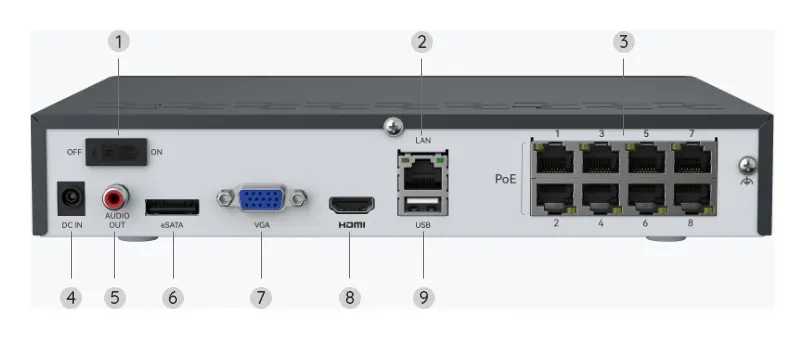 Reolink RLK8-CX410B4 2K PoE 8 Kanal 4 Kameralı Güvenlik Kamerası Seti — görsel 3