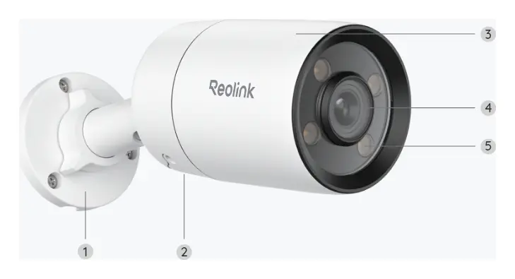 Reolink RLK8-CX410B4 2K PoE 8 Kanal 4 Kameralı Güvenlik Kamerası Seti — görsel 4