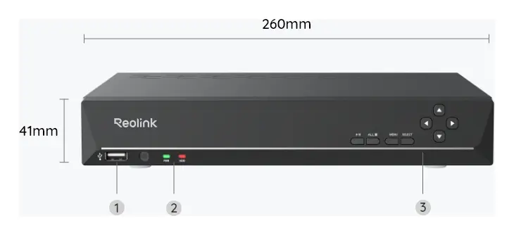 Reolink RLN8-410 NVR Kayıt Cihazı — görsel 5