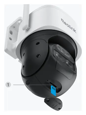 Reolink TrackMix (Battery) 4K PTZ Kamera — görsel 6