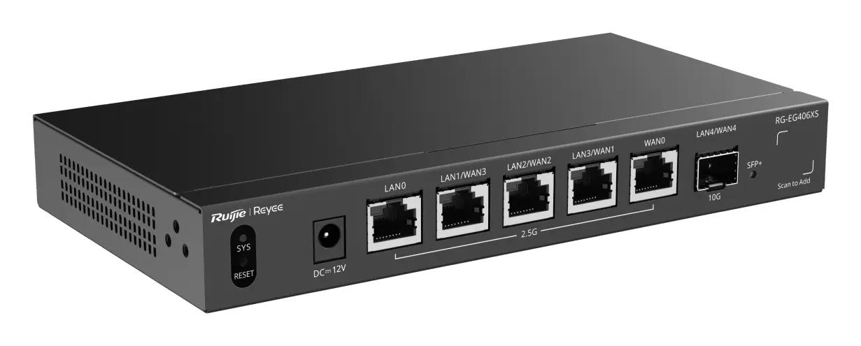 Reyee RG-EG406XS 5 Port Bulut Yönetimli Router — görsel 4