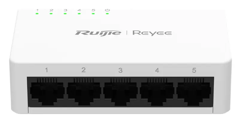Reyee RG-ES05F 5 Port Fast Ethernet Yönetilemez Switch — görsel 2