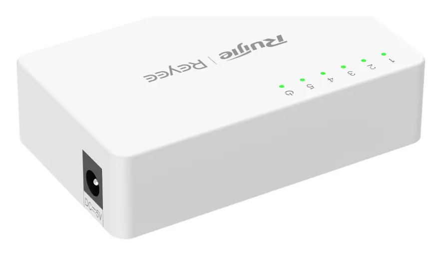 Reyee RG-ES05F 5 Port Fast Ethernet Yönetilemez Switch — görsel 6