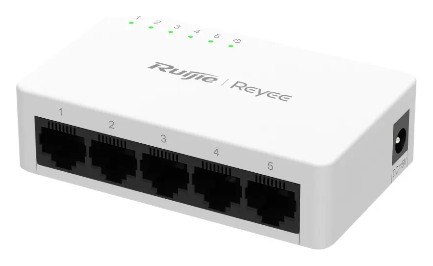 Reyee RG-ES05G-L 5 Port Gigabit Yönetilemez Switch — görsel 4