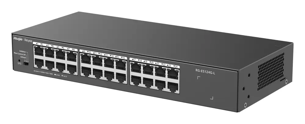 Reyee RG-ES124G-L 24 Port Gigabit Yönetilemez Switch — görsel 3
