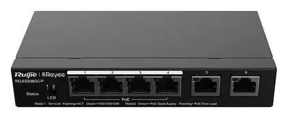 Reyee RG-ES206GC-P 6 Port Gigabit Smart PoE Switch