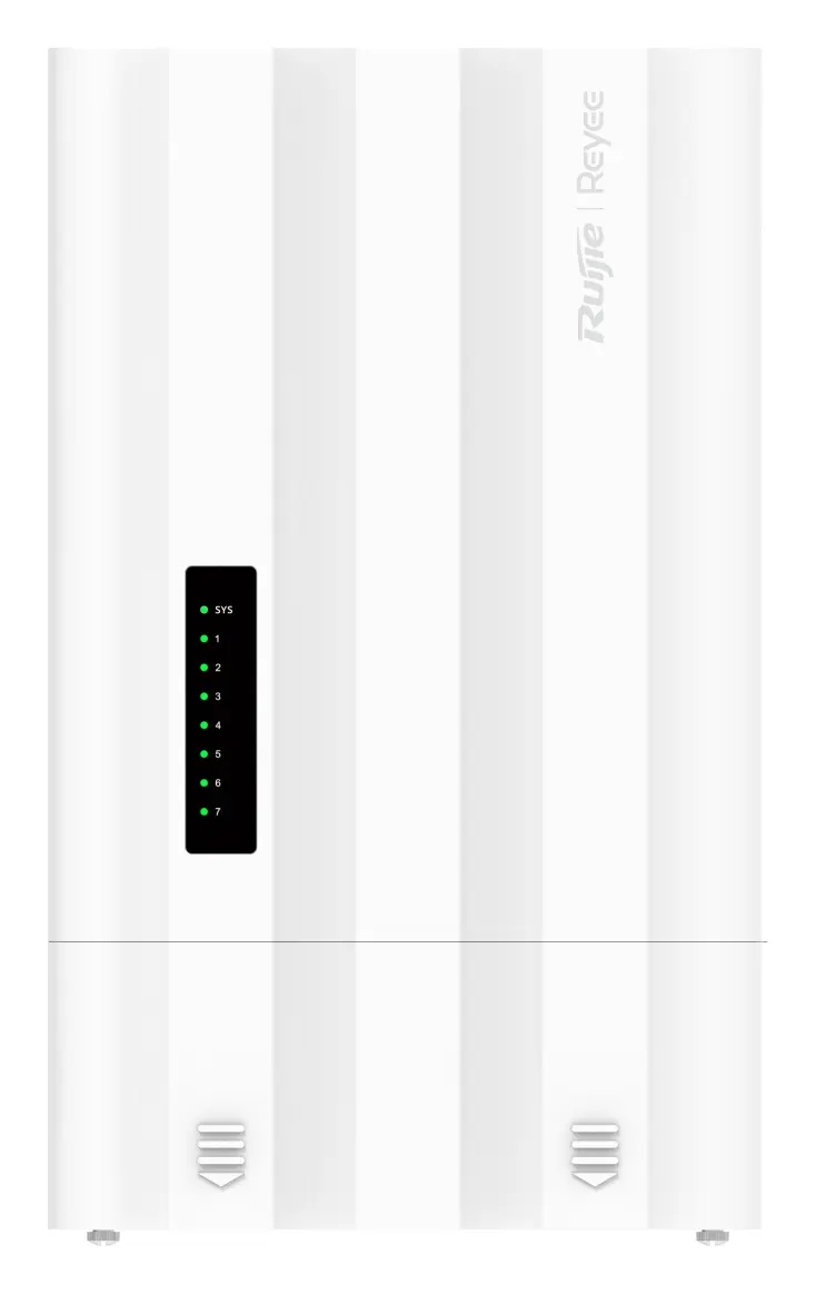 Reyee RG-ES207GS-AC-OD 5 Port Gigabit 2×SFP Dış Ortam Yönetilebilir Switch