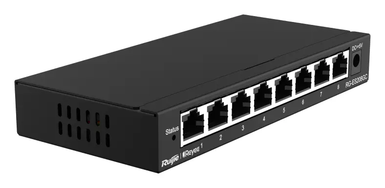 Reyee RG-ES208GC 8 Port Gigabit Akıllı Yönetilebilir Switch — görsel 2