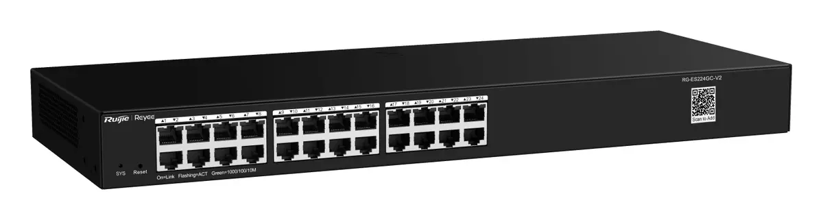 Reyee RG-ES224GC-V2 24 Port Gigabit Akıllı Yönetilebilir Switch — görsel 3
