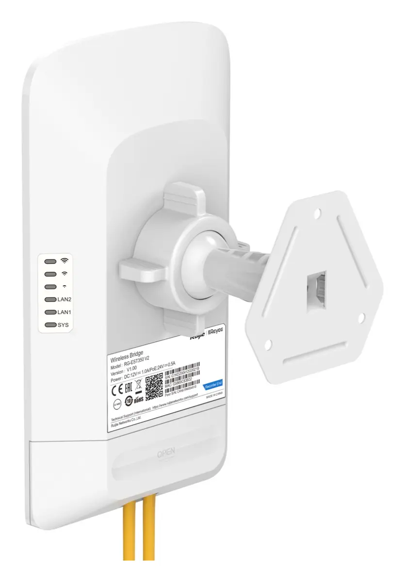 Reyee RG-EST350 V2 5 GHz 5 km Kit Kablosuz Köprü — görsel 5