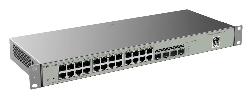 Reyee RG-NBS3100-24GT4SFP-V2 24 Port Gigabit 4×SFP Yönetilebilir Switch — görsel 3