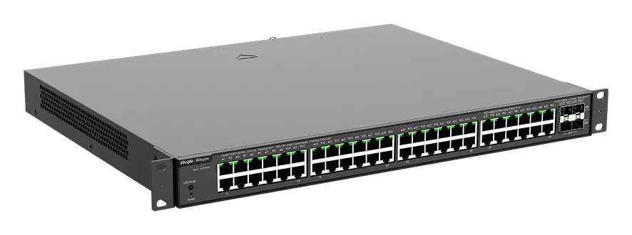 Reyee RG-NBS3100-48GT4SFP-P 48 Port Gigabit PoE+ 4×SFP Yönetilebilir Switch — görsel 4