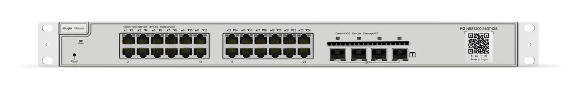 Reyee RG-NBS3200-24GT4XS 24 Port Gigabit 4×10G SFP+ L2+ Yönetilebilir Switch