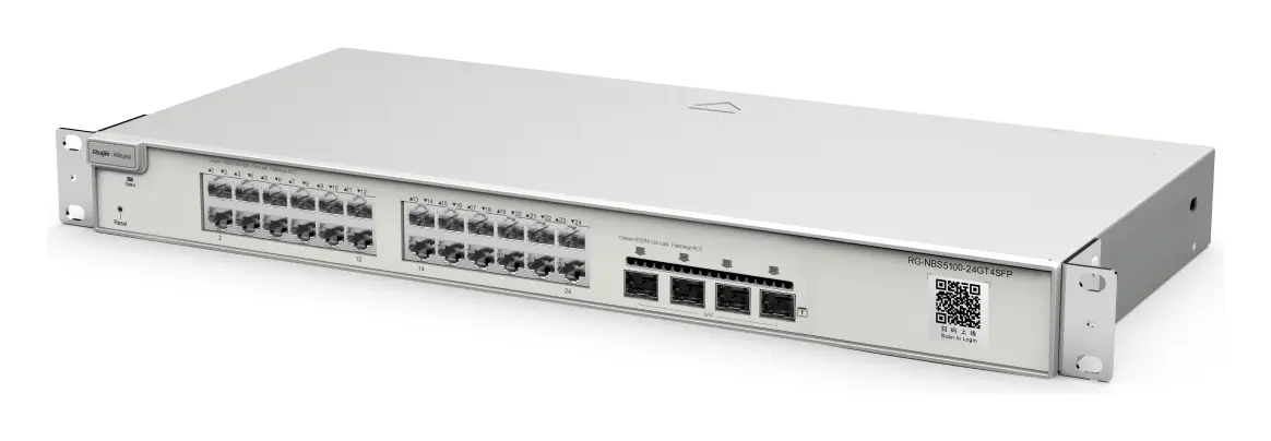 Reyee RG-NBS5100-24GT4SFP 24 Port Gigabit 4×SFP L3 Yönetilebilir Switch — görsel 3