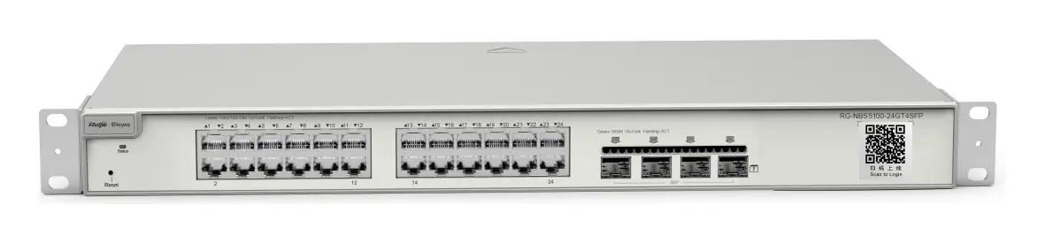 Reyee RG-NBS5100-24GT4SFP 24 Port Gigabit 4×SFP L3 Yönetilebilir Switch — görsel 4