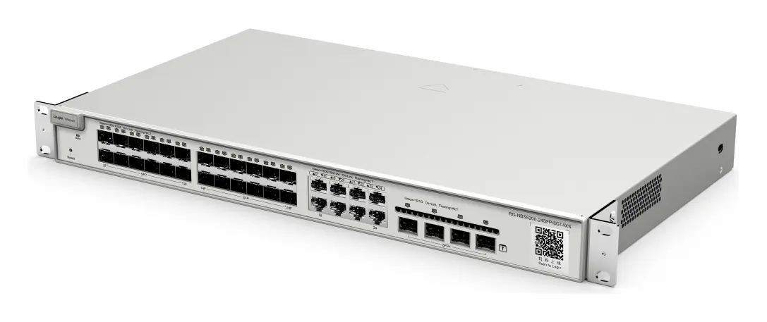 Reyee RG-NBS5200-24SFP/8GT4XS 24 Port Gigabit SFP 4×10G SFP+ L3 Yönetilebilir Switch — görsel 3