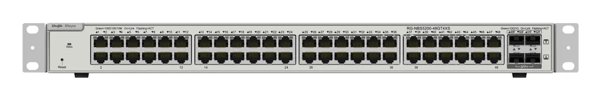 Reyee RG-NBS5200-48GT4XS 48 Port Gigabit 4×10G SFP+ L3 Yönetilebilir Switch