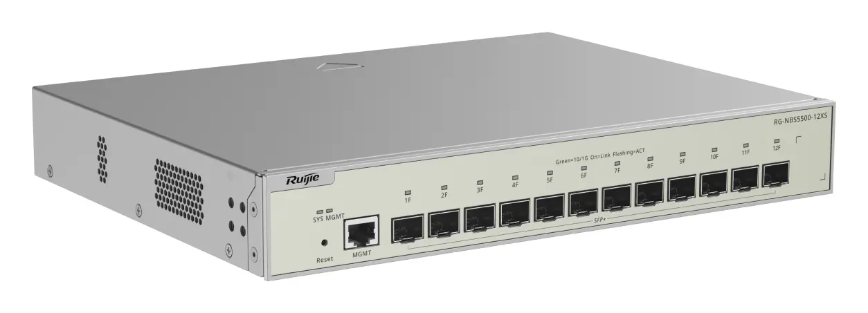Reyee RG-NBS5500-12XS 12 Port 10G SFP+ L3 Yönetilebilir Switch — görsel 2