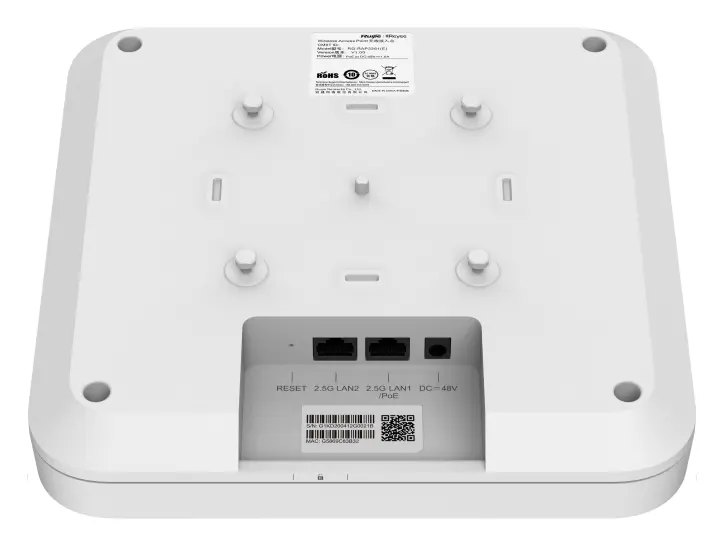 Reyee RG-RAP2260(H) Wi-Fi 6 AX6000 Çift Bant Tavan Tipi Access Point — görsel 5