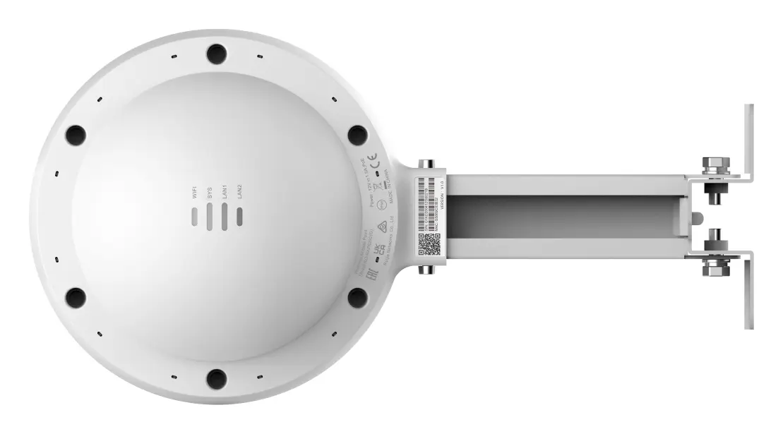 Reyee RG-RAP6202(G) Wi-Fi 5 AC1300 Çift Bant Dış Ortam Access Point — görsel 5