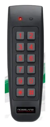 Rosslare AC-G43 Outdoor Mullion Backlit PIN Standalone Controller Bağımsız Geçiş Kontrol Ünitesi