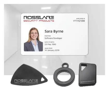 Rosslare AT-V2K-000-0RB0 MIFARE DESFire EV3 Credentials 2K Anahtarlık (Key Fob) - Ring