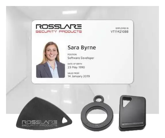 Rosslare AT-V4S-000-0000 MIFARE DESFire EV3 Credentials 4K ISO Kart