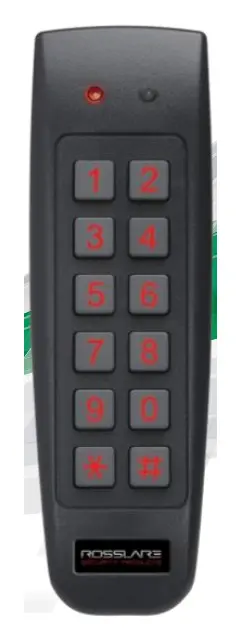 Rosslare AYC-G64 Backlit Proximity & PIN Convertible Reader / Controller Okuyucu / Kontrol Ünitesi