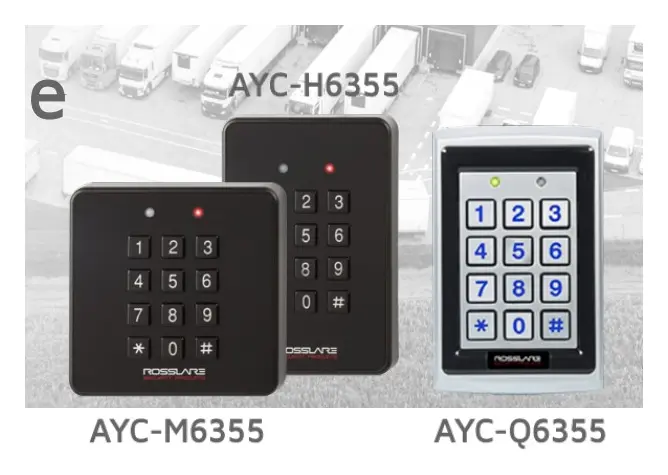 Rosslare AYC-Q6355 CSN SELECT Convertible Smart Card Readers Kart Okuyucu