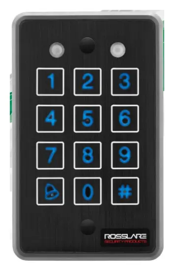 Rosslare AYC-T65 Piezoelectric Backlit Proximity & PIN Reader – Convertible Kartlı ve Şifreli Okuyucu
