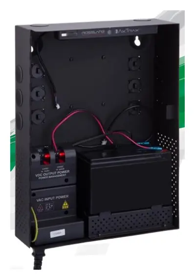 Rosslare ME-1015 Secure Power Management Enclosure for AC-215x, AC-225x, and AC-425x Güç Kaynağı Kabini