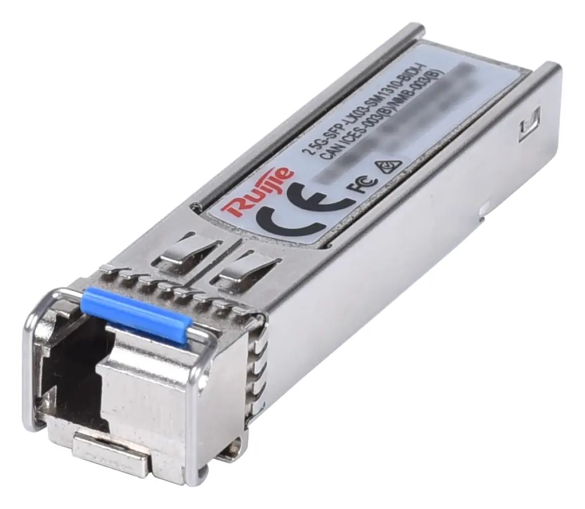 Ruijie 2.5G-SFP-LX03-SM1310-BIDI-I 2.5G BiDi 1310/1550nm 3km Single Mode SFP Optik Modül — görsel 5