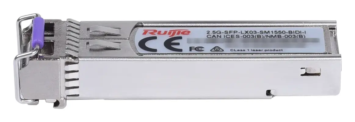 Ruijie 2.5G-SFP-LX03-SM1550-BIDI-I 2.5G BiDi 1550/1310nm 3km Single Mode SFP Optik Modül — görsel 2