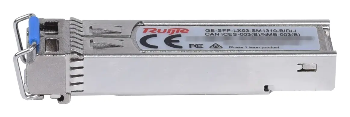 Ruijie GE-SFP-LX03-SM1310-BIDI-I 1000BASE-LX BiDi 1310/1550nm 3km Single Mode SFP Optik Modül — görsel 2