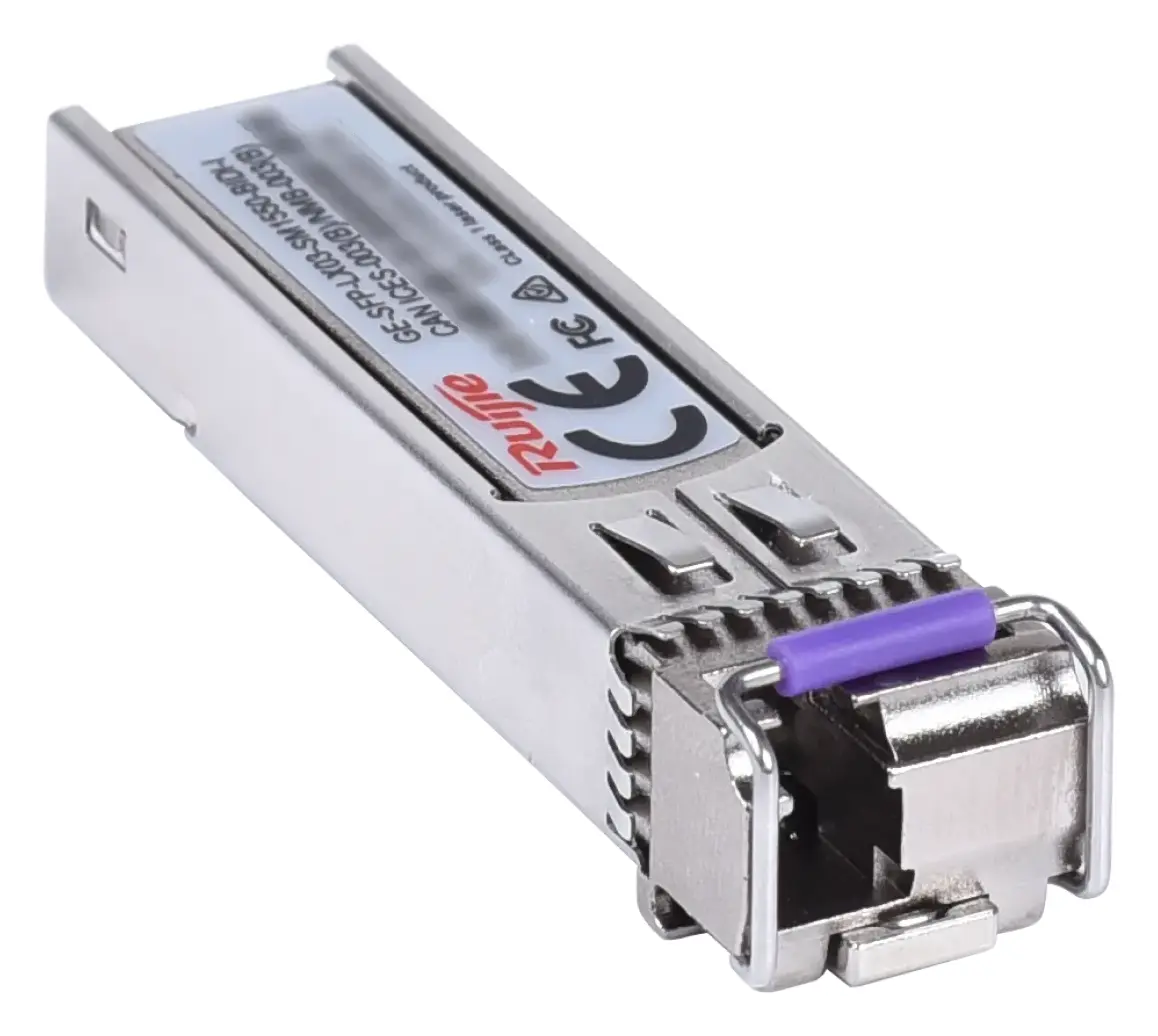 Ruijie GE-SFP-LX03-SM1550-BIDI-I 1000BASE-LX BiDi 1550/1310nm 3km Single Mode SFP Optik Modül — görsel 5