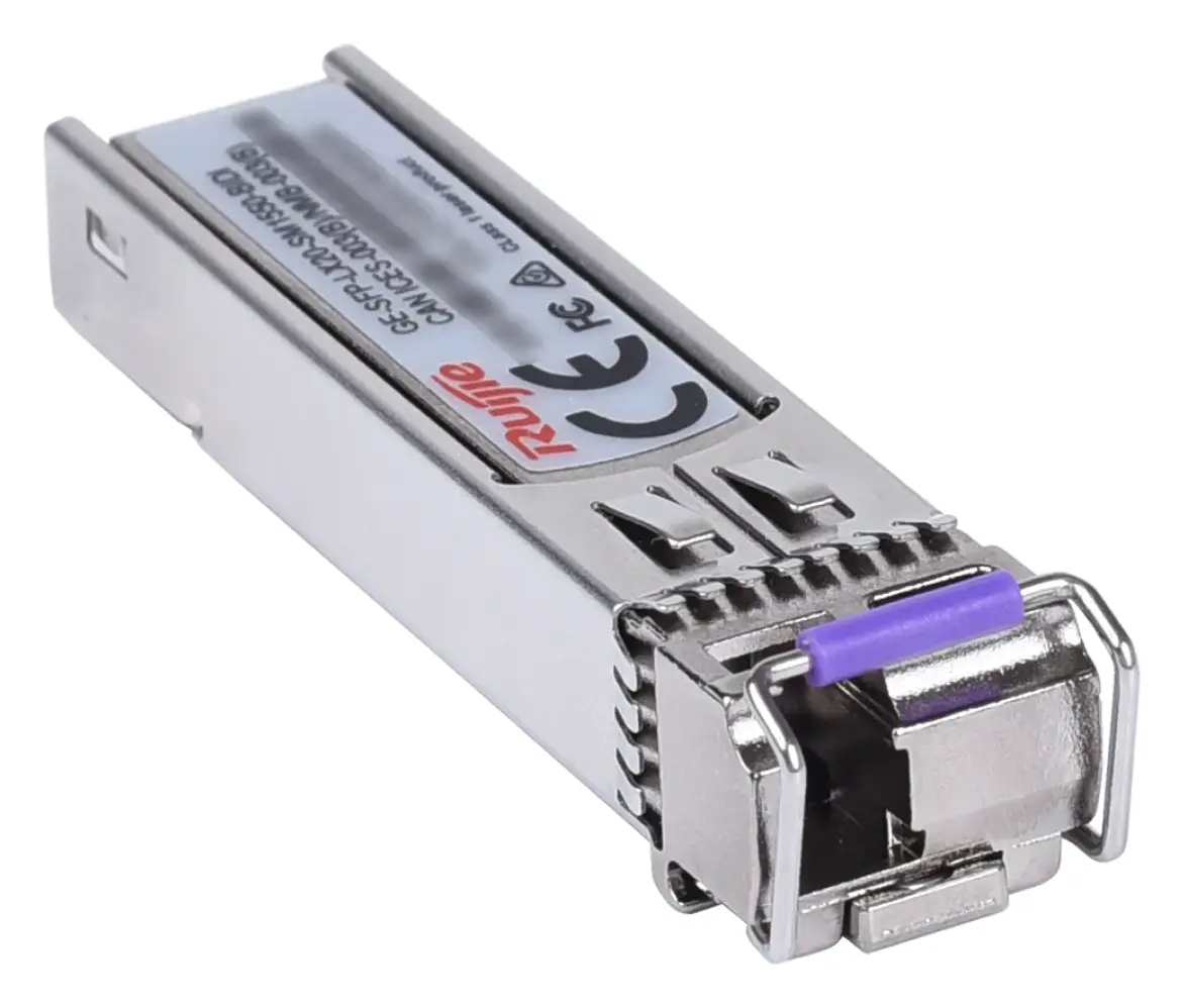 Ruijie GE-SFP-LX20-SM1550-BIDI 1000BASE-LX BiDi 1550/1310nm 20km Single Mode SFP Optik Modül — görsel 5