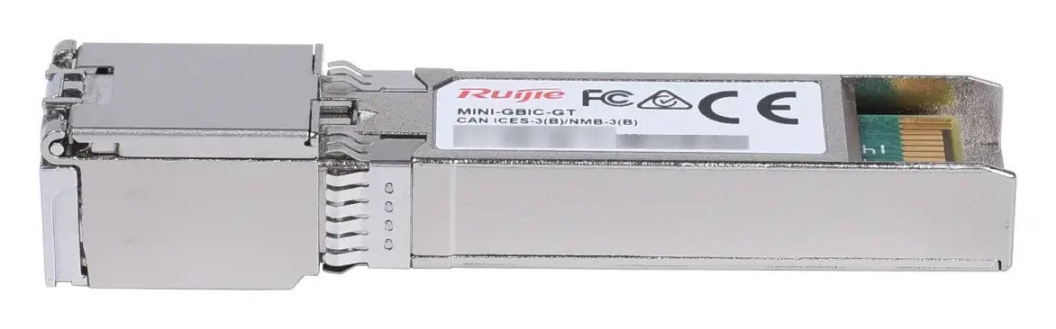 Ruijie MINI-GBIC-GT 1000BASE-T 100m SFP RJ45 Bakır Modül — görsel 2